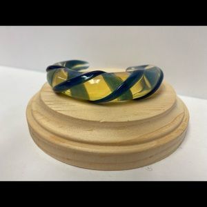 Glass Cuff Bracelet